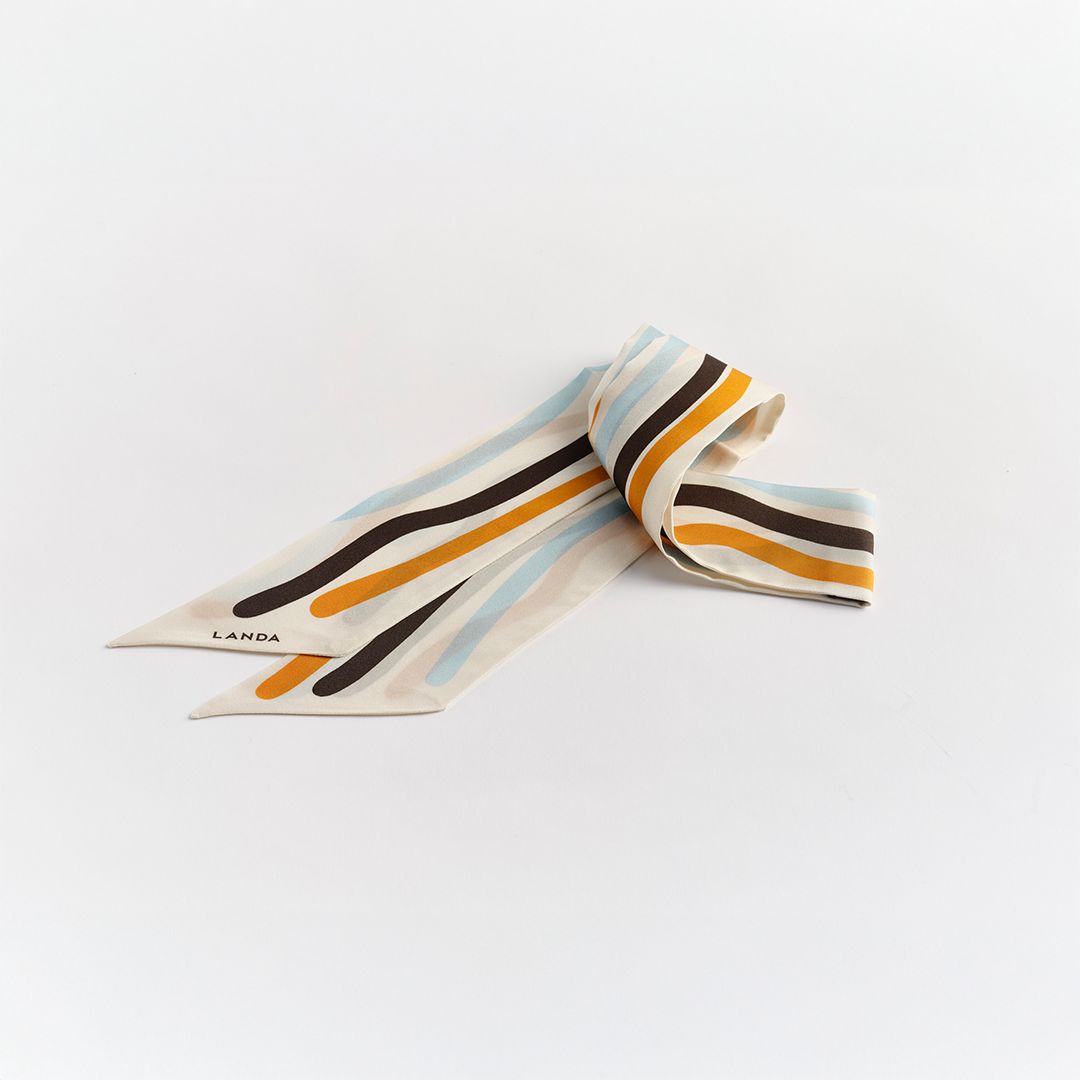 BANDEAU Scarf - Geometric chic light