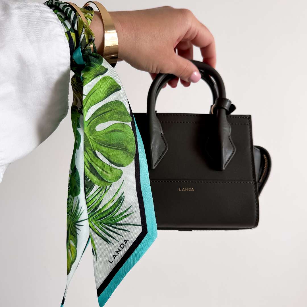 BANDEAU Scarf - Turquoise & Green