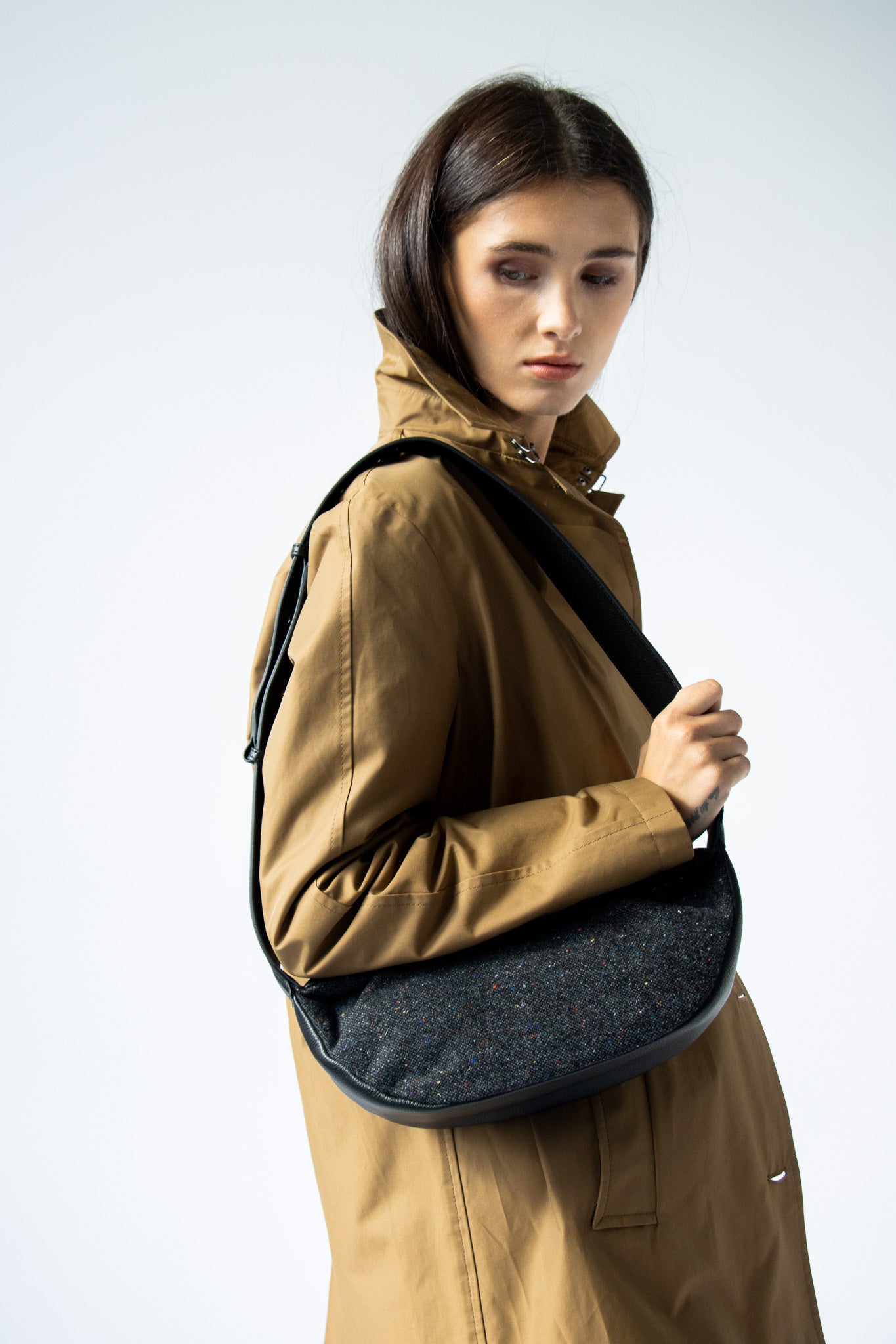 CHOPO Leather & Tweed Sling bag – LANDA x Magee 1866