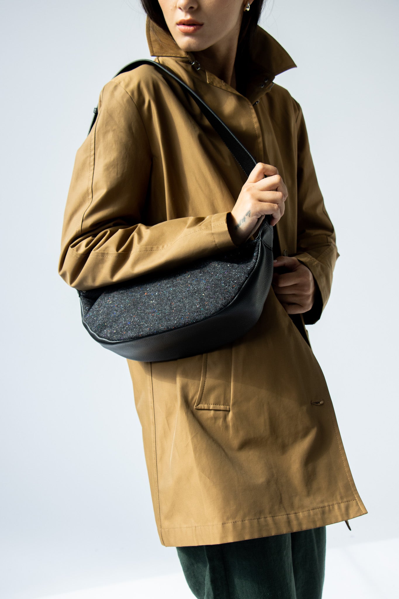 CHOPO Leather & Tweed Sling bag – LANDA x Magee 1866