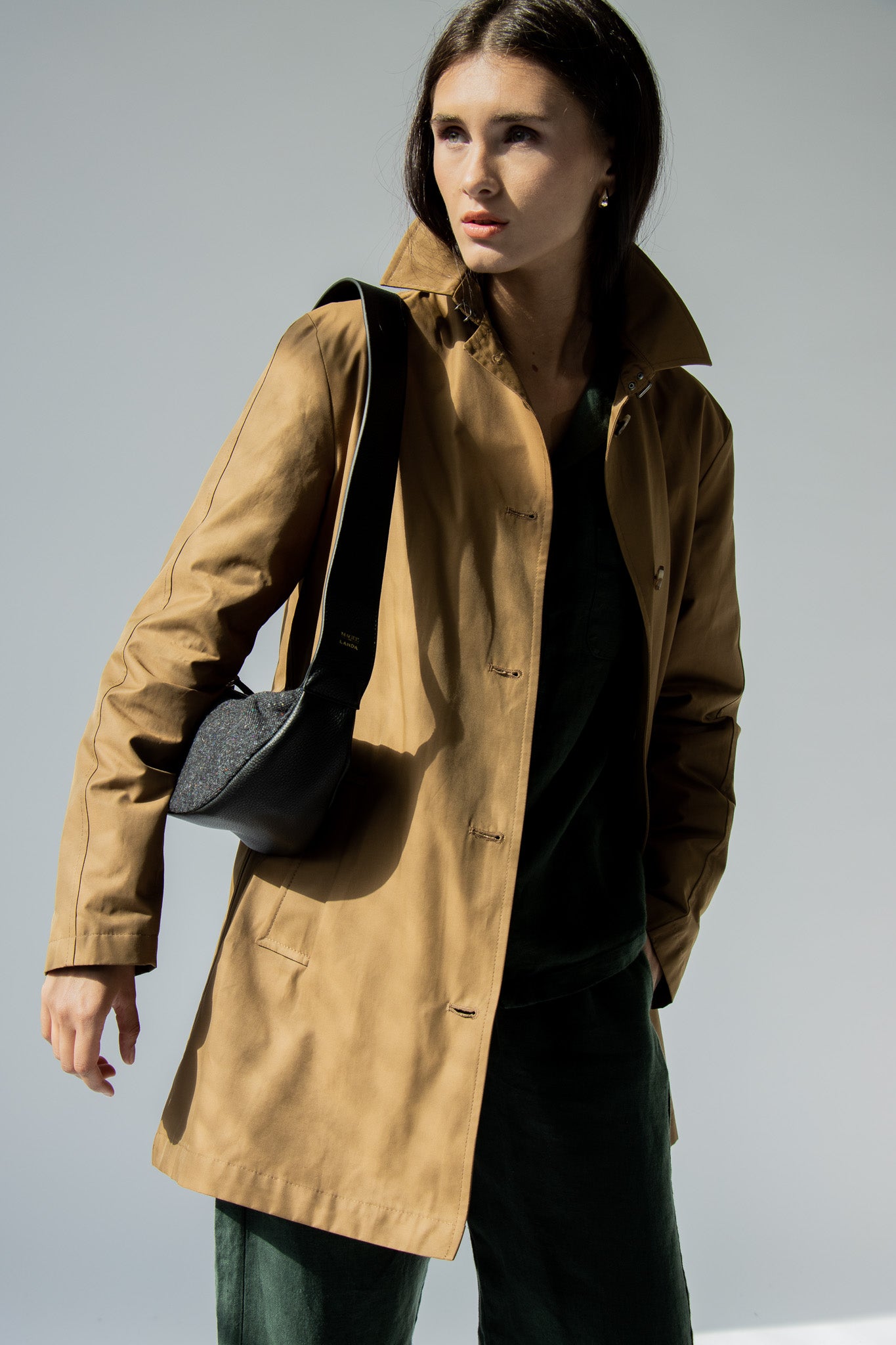 CHOPO Leather & Tweed Sling bag – LANDA x Magee 1866