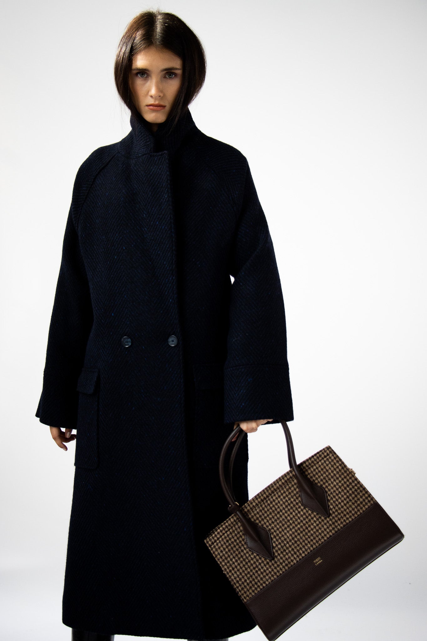 PALTO Leather & Tweed Bag – LANDA x Magee 1866