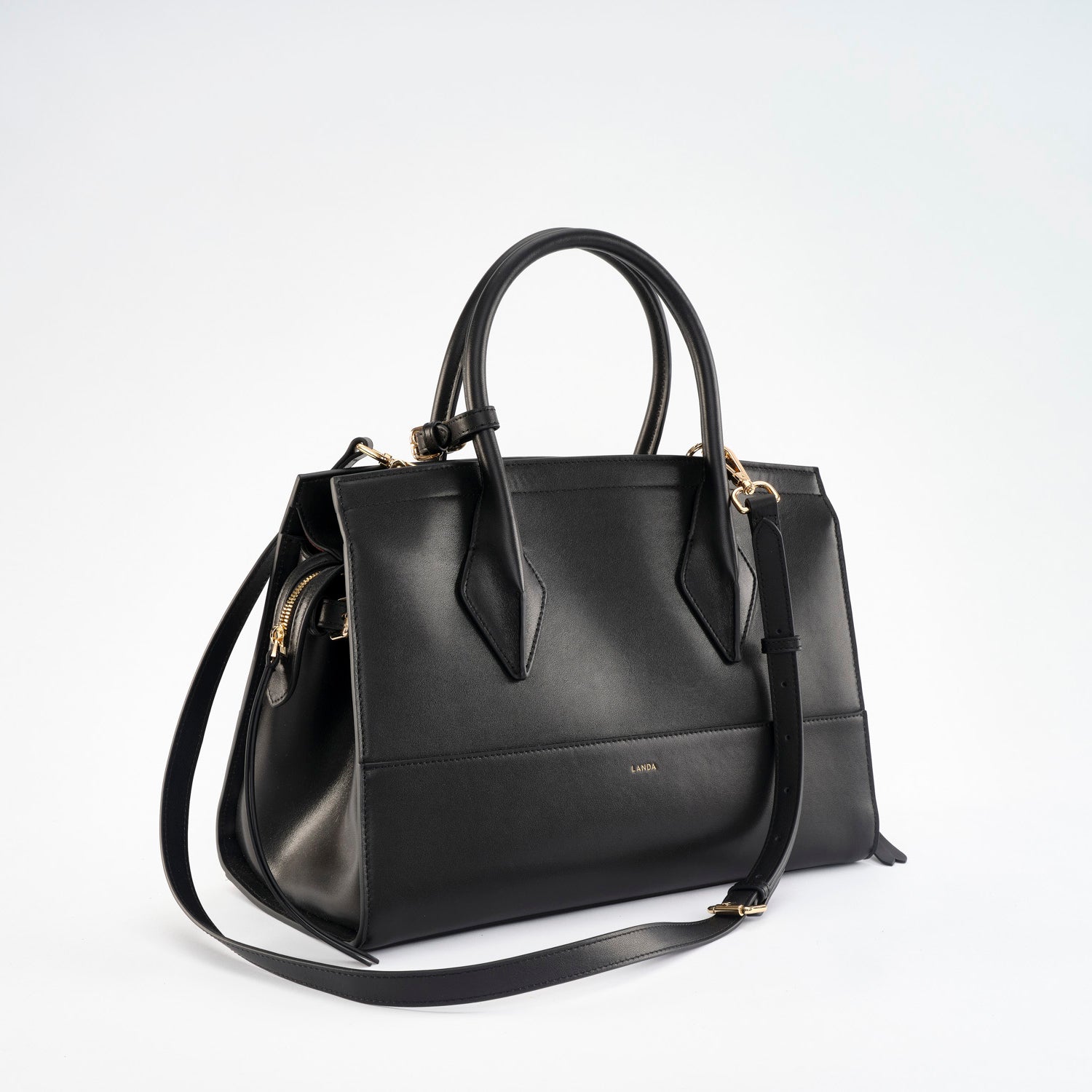 PALTO City Bag – Large Black - LANDA