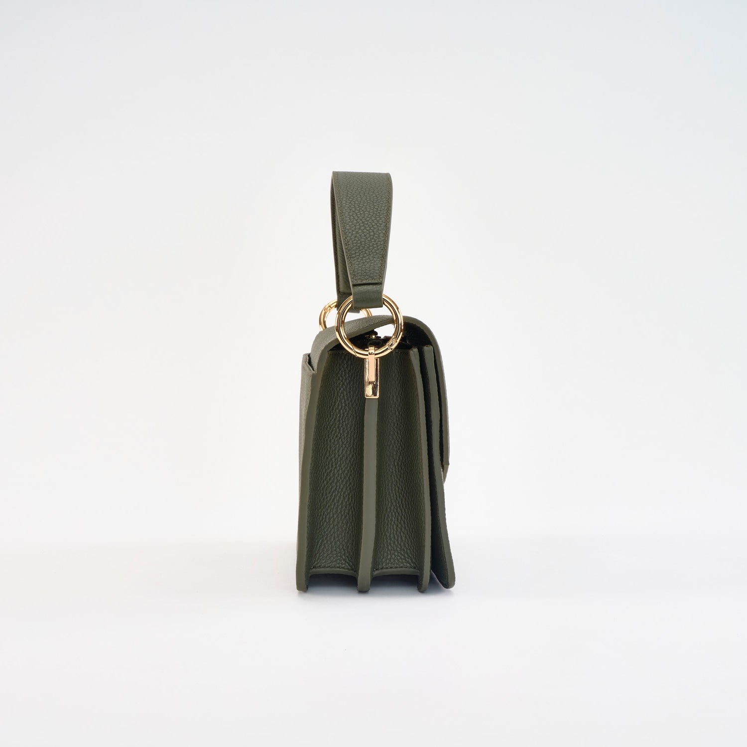 TECA BAG 2 Straps DARK GREEN - LANDA