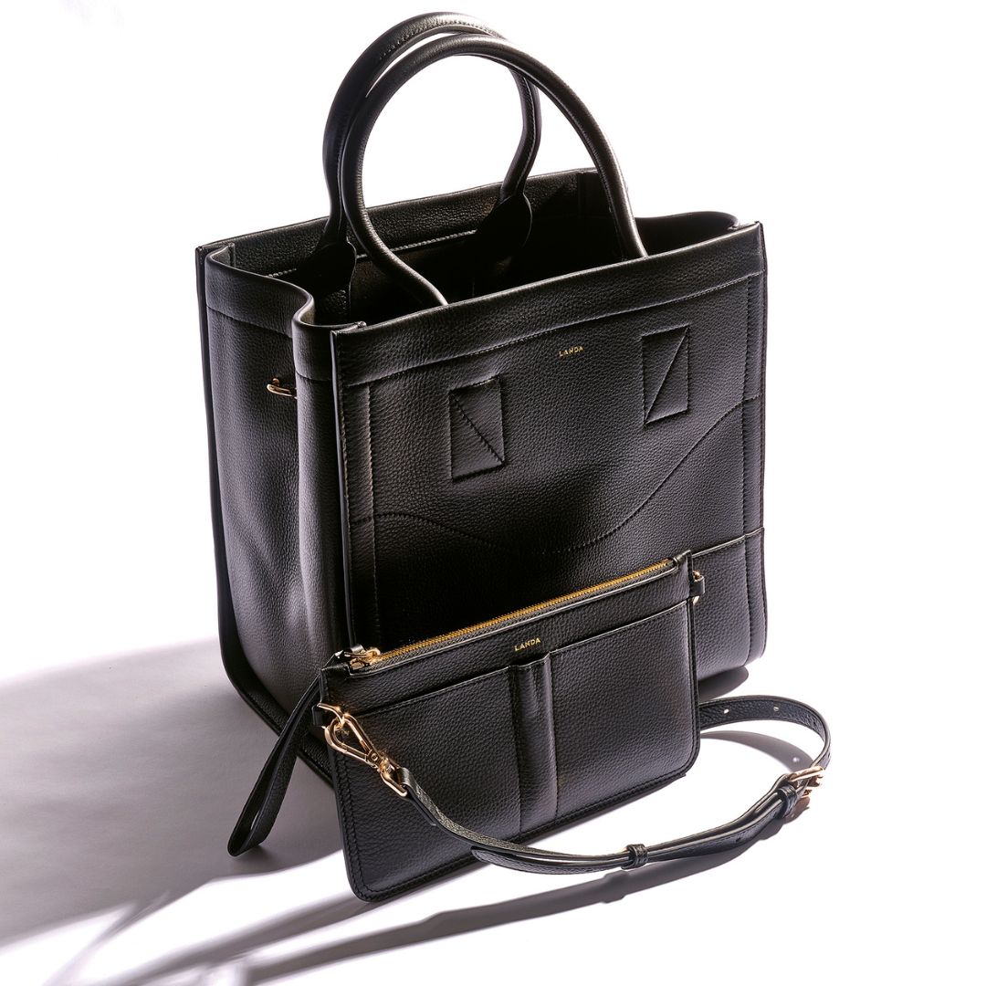 CASTANA DAY BAG BLACK - LANDA