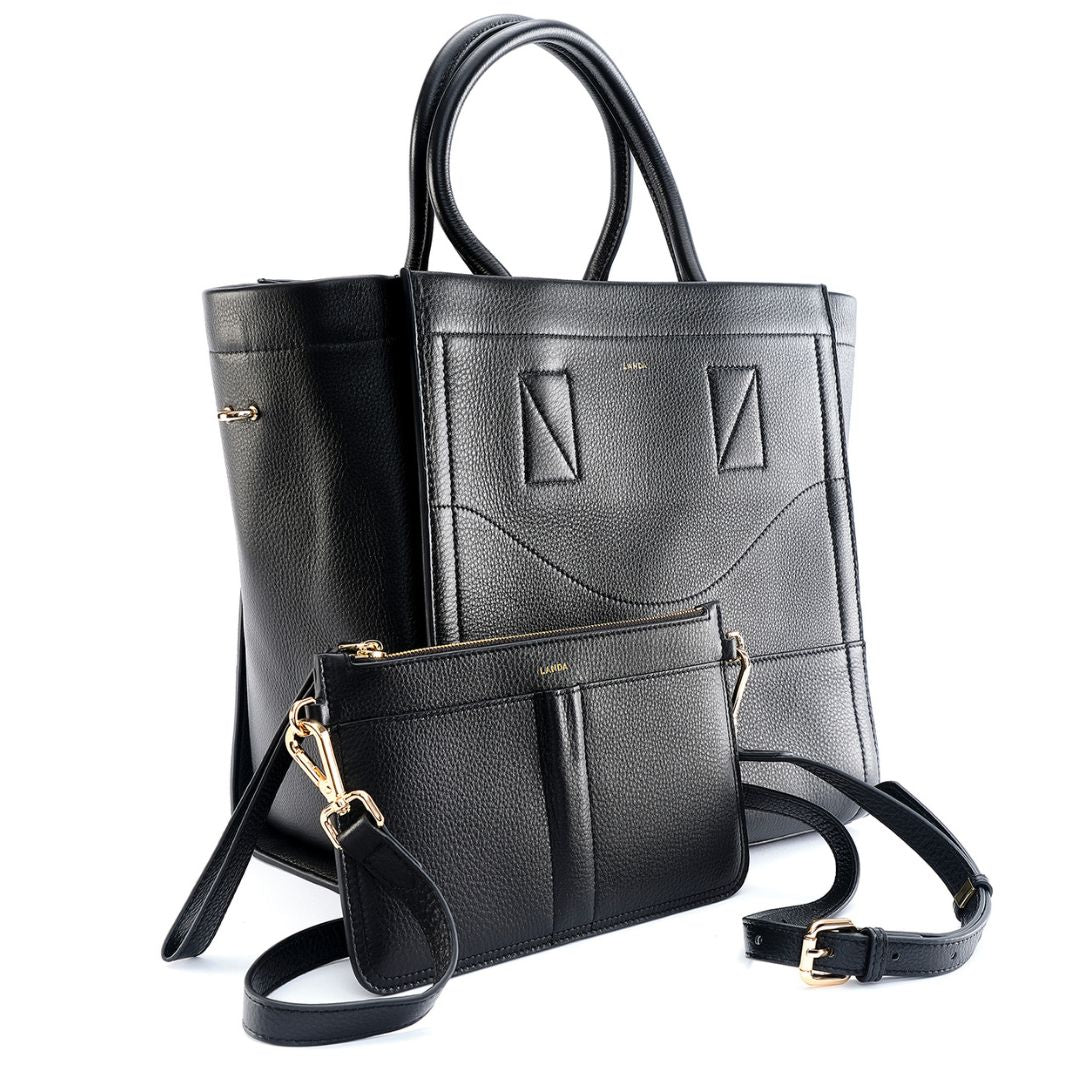 CASTANA DAY BAG BLACK - LANDA