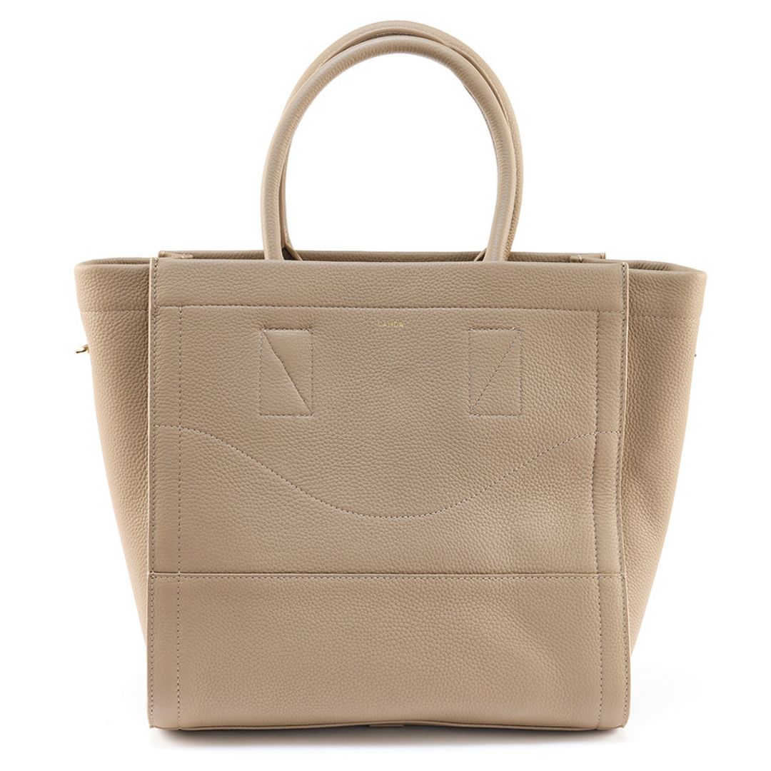 CASTANA DAY BAG TAUPE - LANDA
