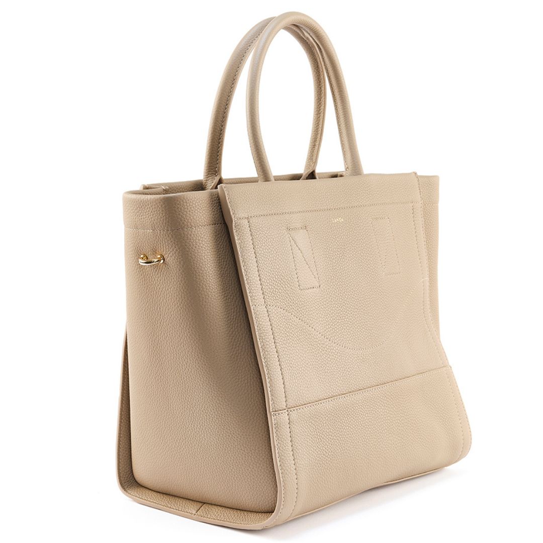 CASTANA DAY BAG TAUPE - LANDA
