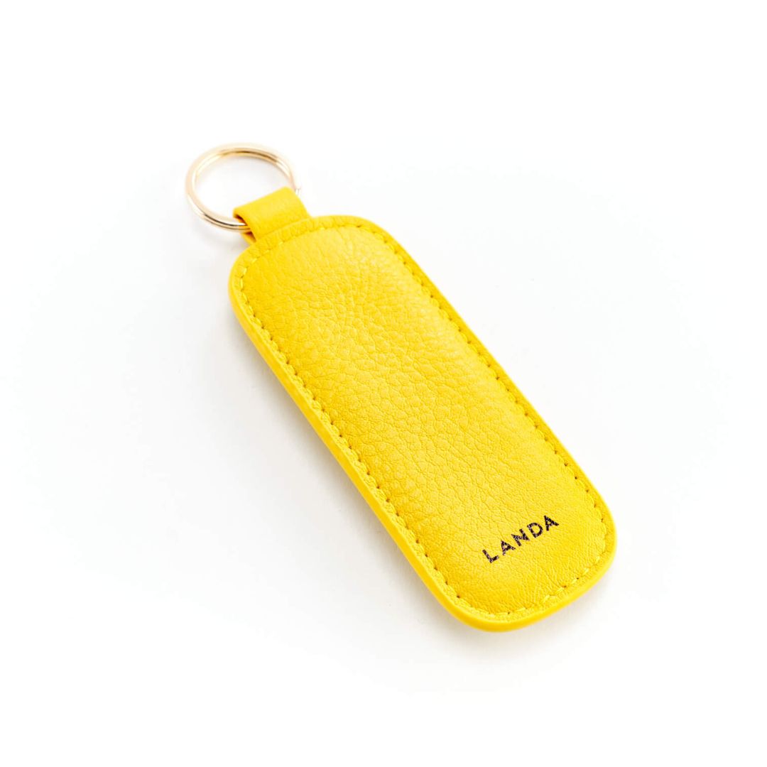 KEY RINGS YELLOW - LANDA