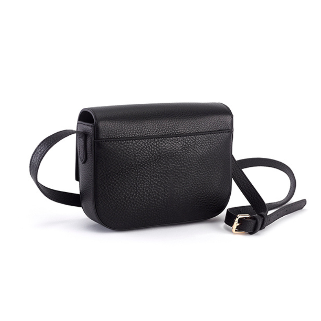 MINI OLIVO CROSSBODY BAG BLACK - LANDA