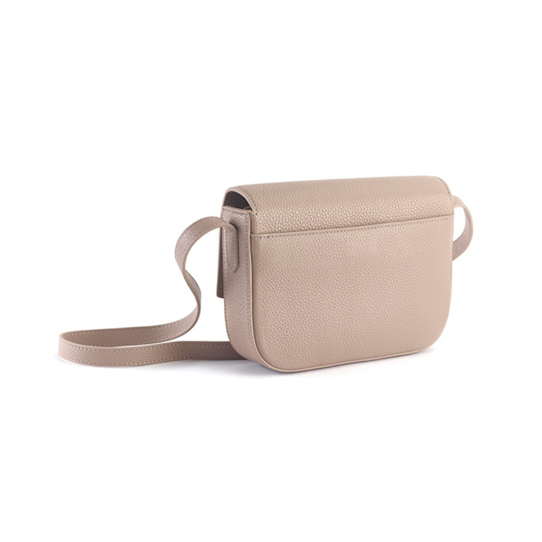 MINI OLIVO CROSSBODY BAG TAUPE - LANDA