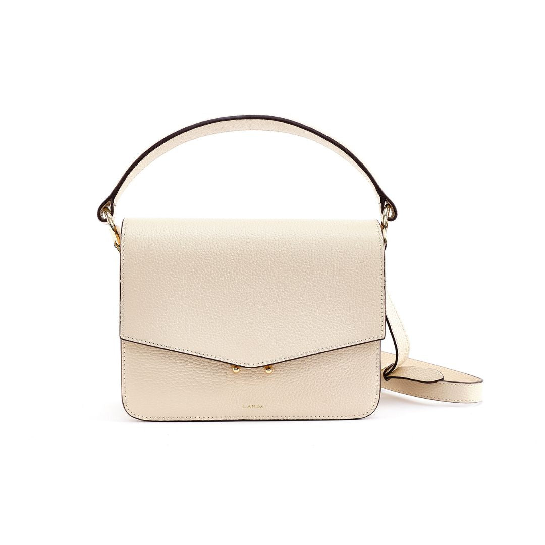 TECA BAG 2 STRAPS ECRU - LANDA