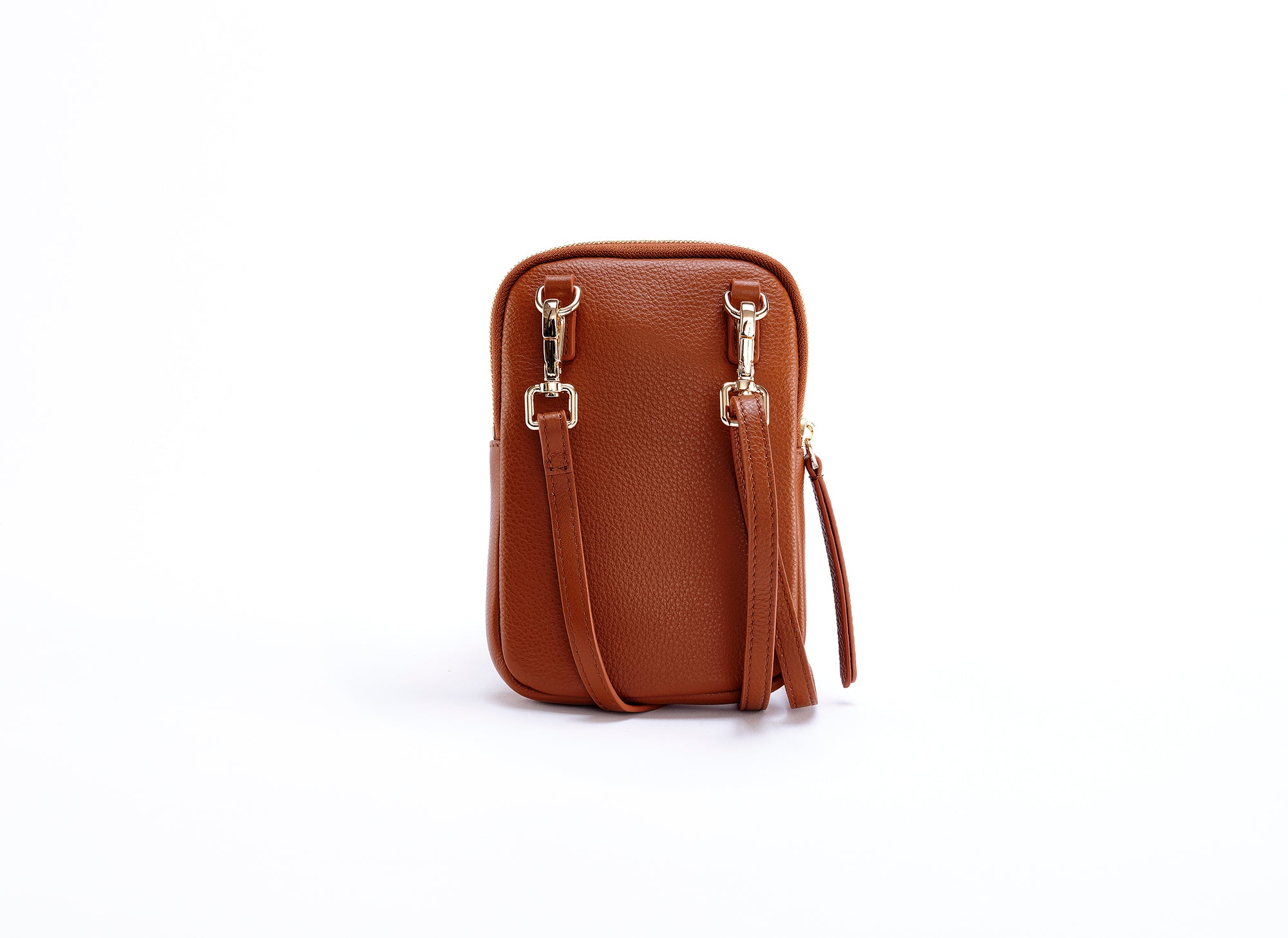 CASSIA PHONE BAG TAN - LANDA