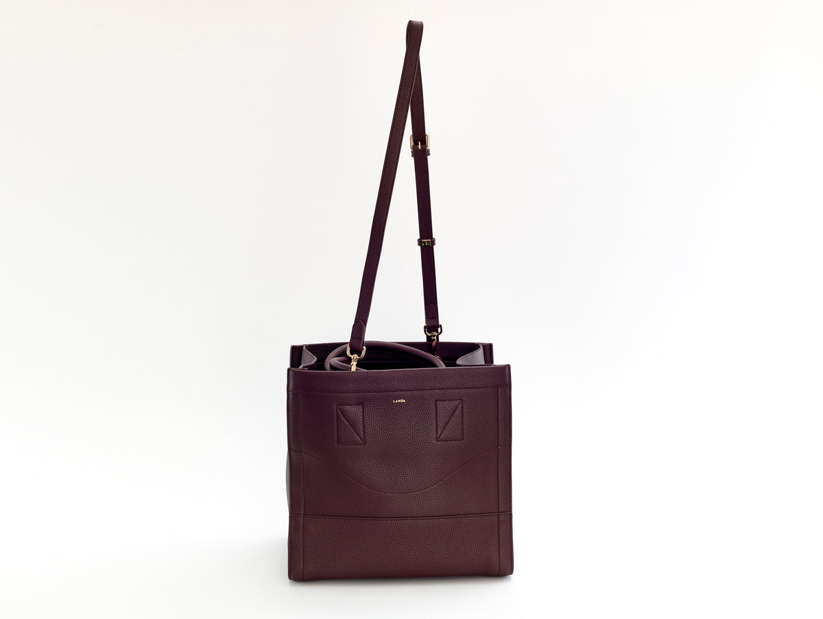 CASTANA DAY BAG BURGUNDY