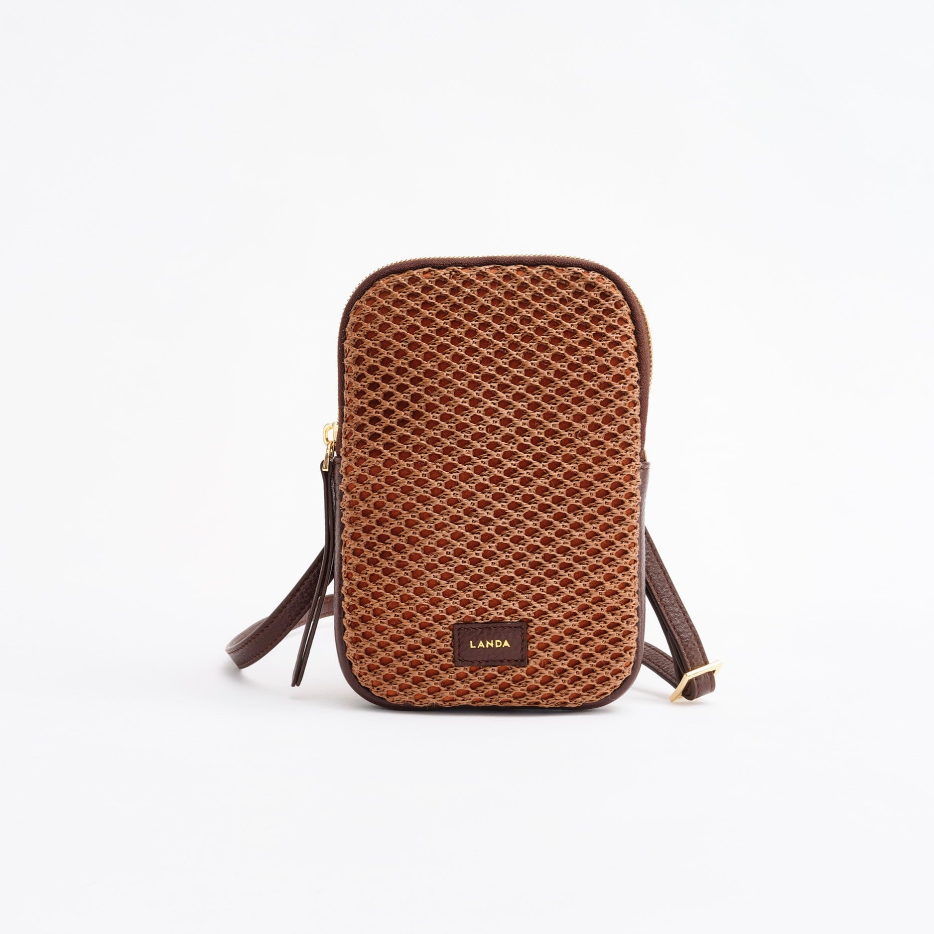 CASSIA PHONE BAG WOVEN