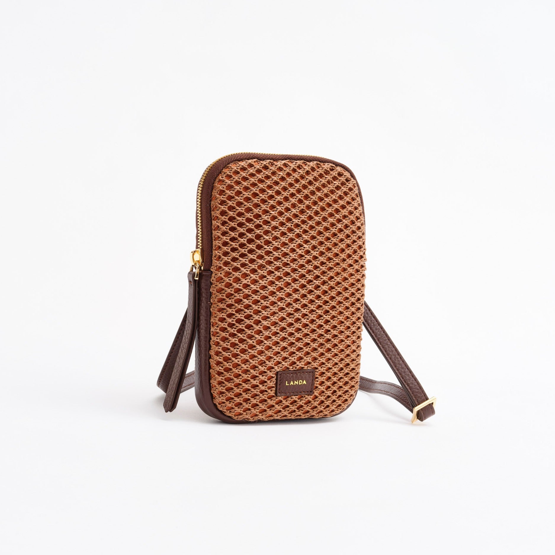 CASSIA PHONE BAG WOVEN