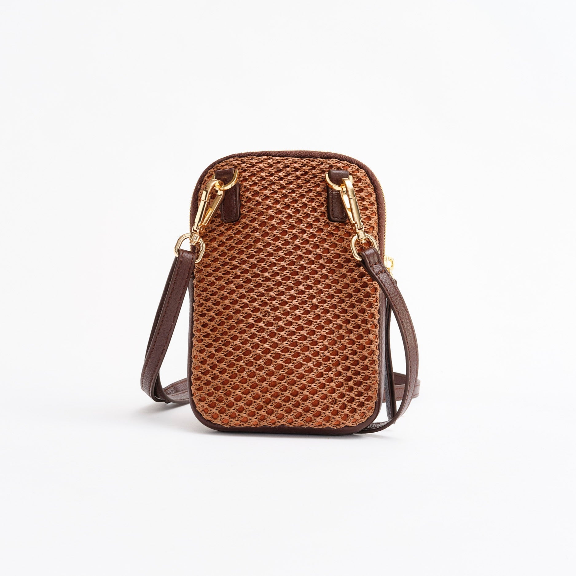 CASSIA PHONE BAG WOVEN