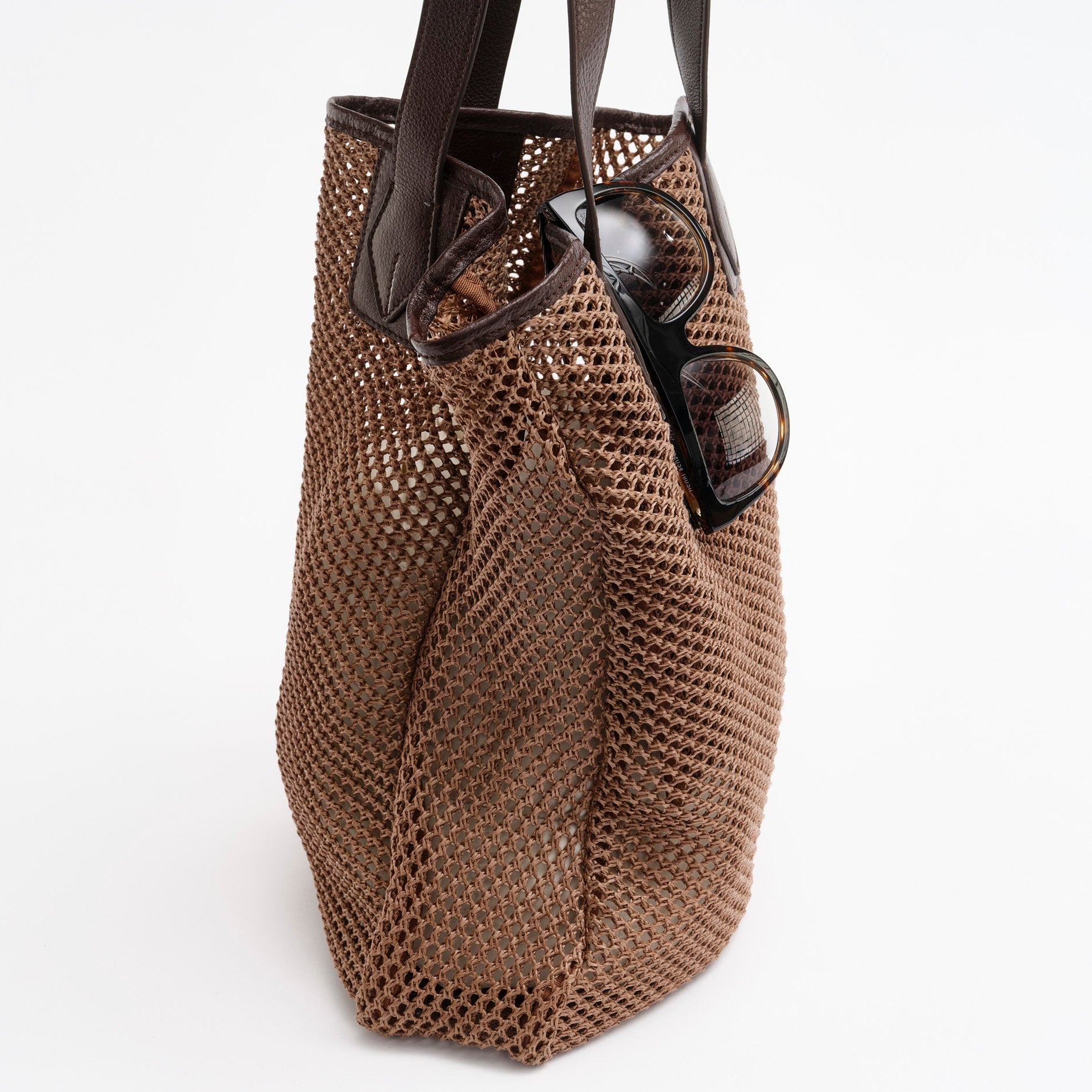 PALMA WOVEN BEACH BAG