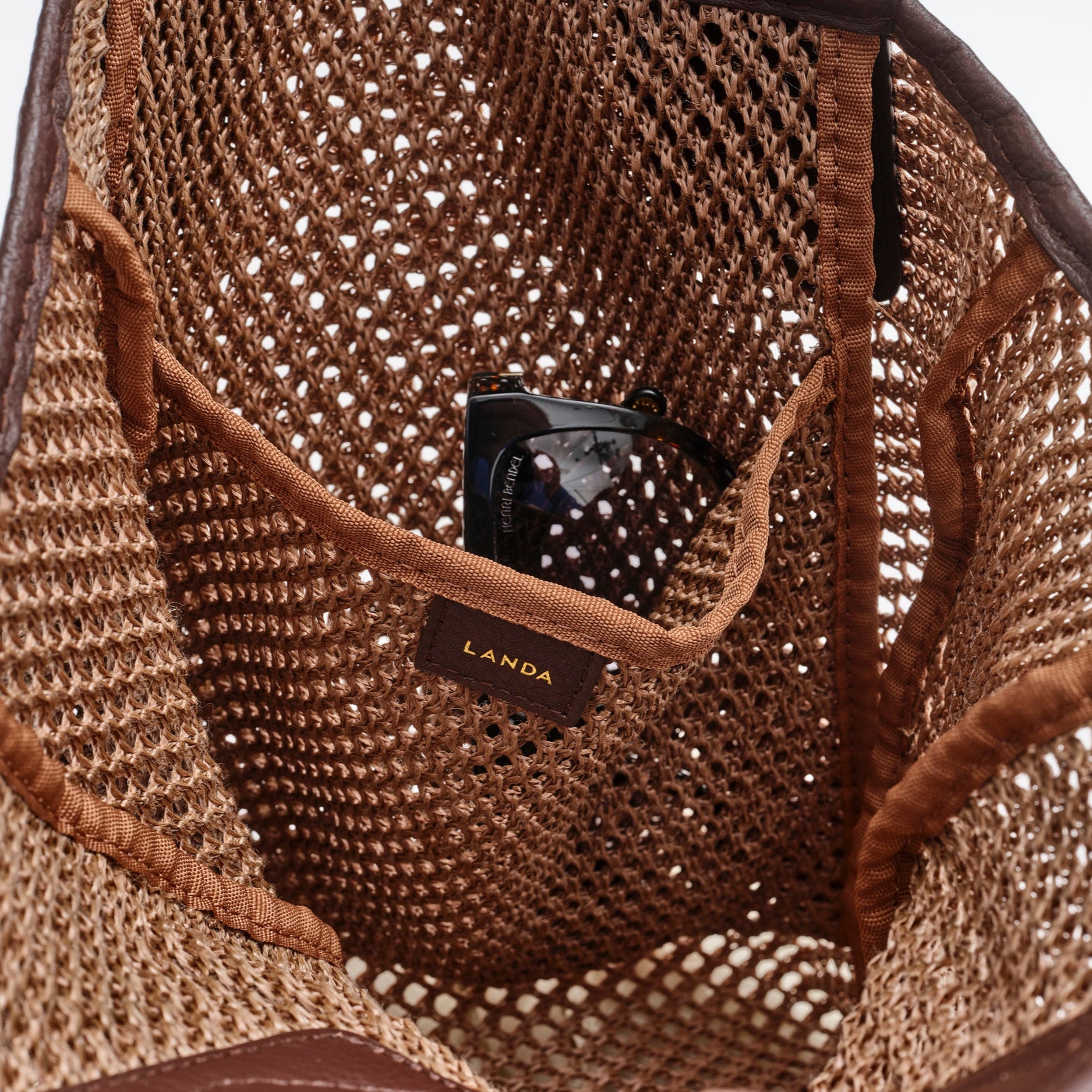 PALMA WOVEN BEACH BAG