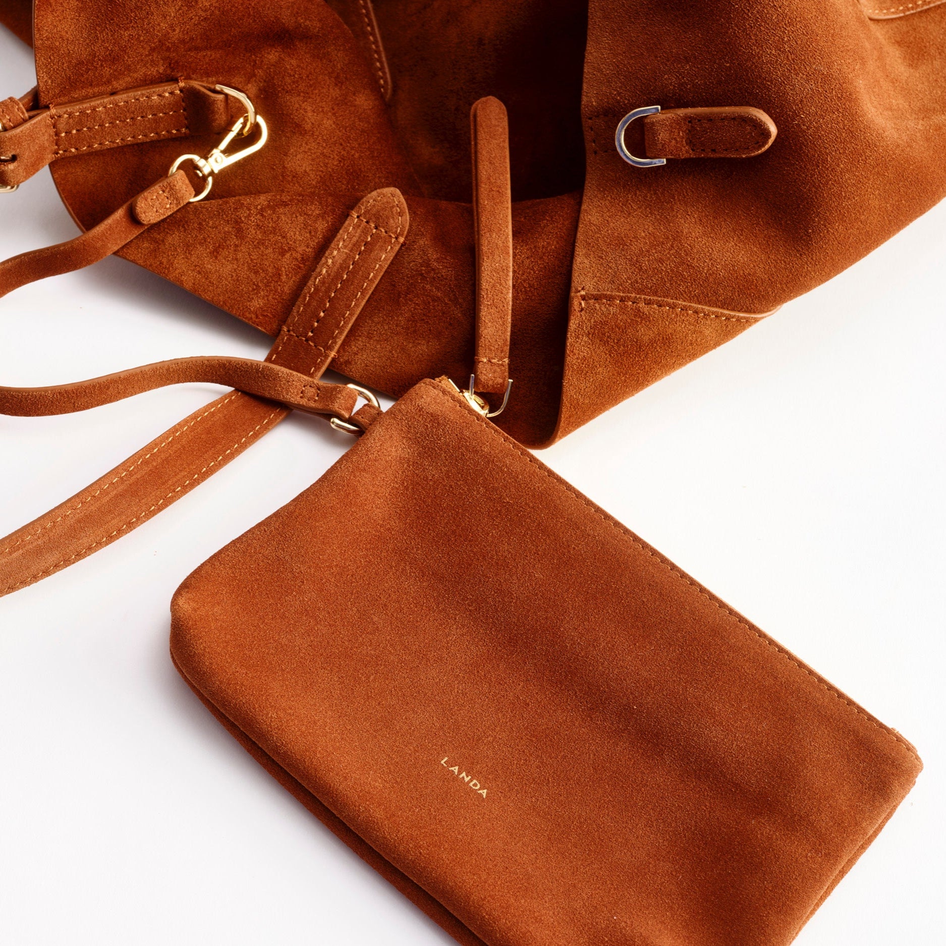 PANAMA OVERSIZED SHOPPER SUEDE