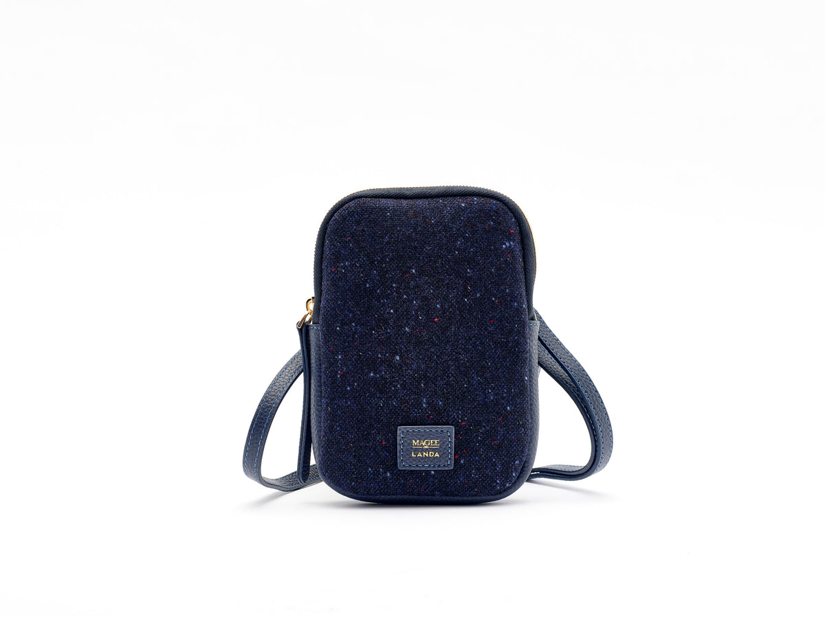 CASSIA Phone Bag Navy | MAGEE 1866 x LANDA