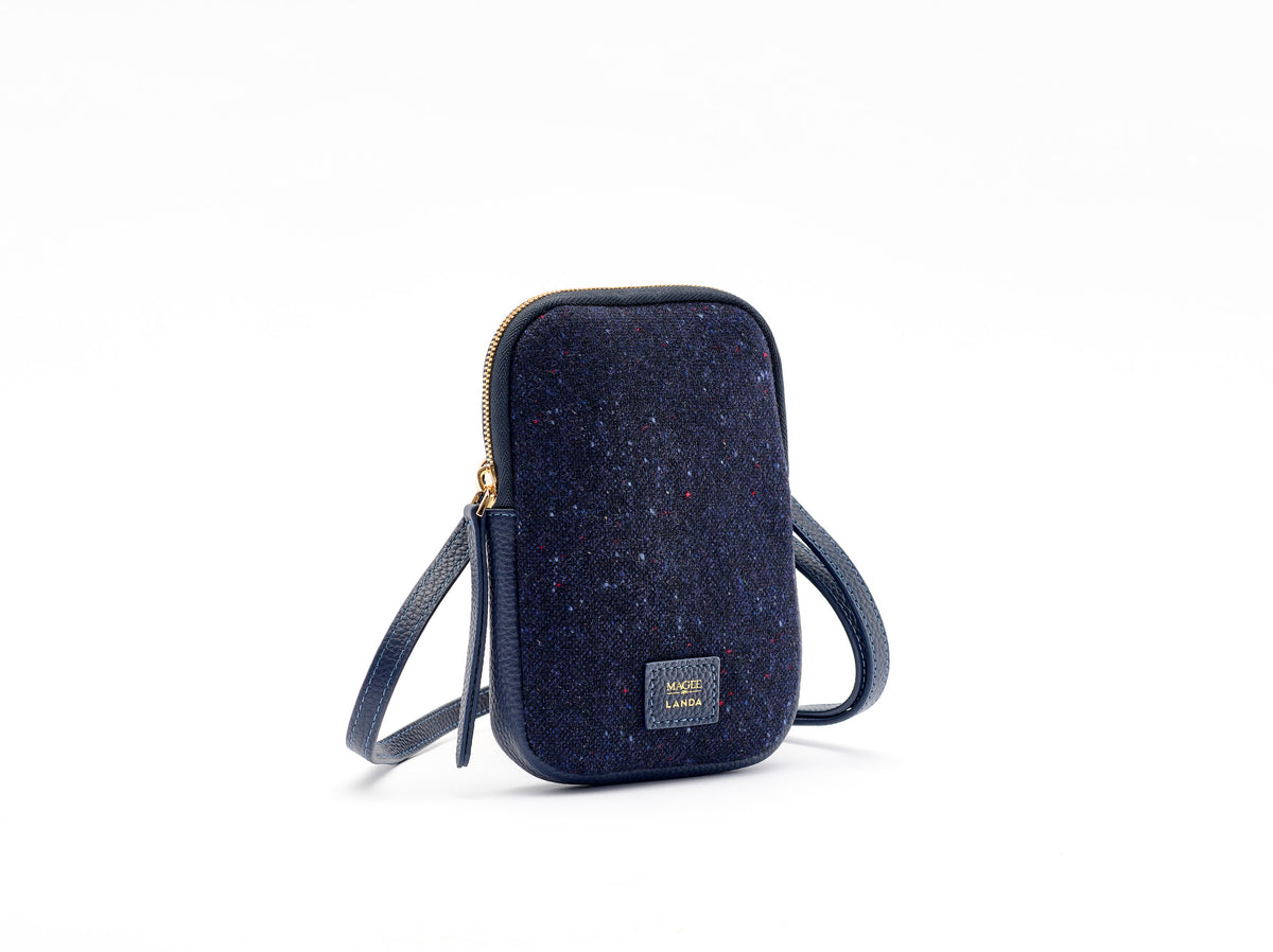 CASSIA Phone Bag Navy | MAGEE 1866 x LANDA