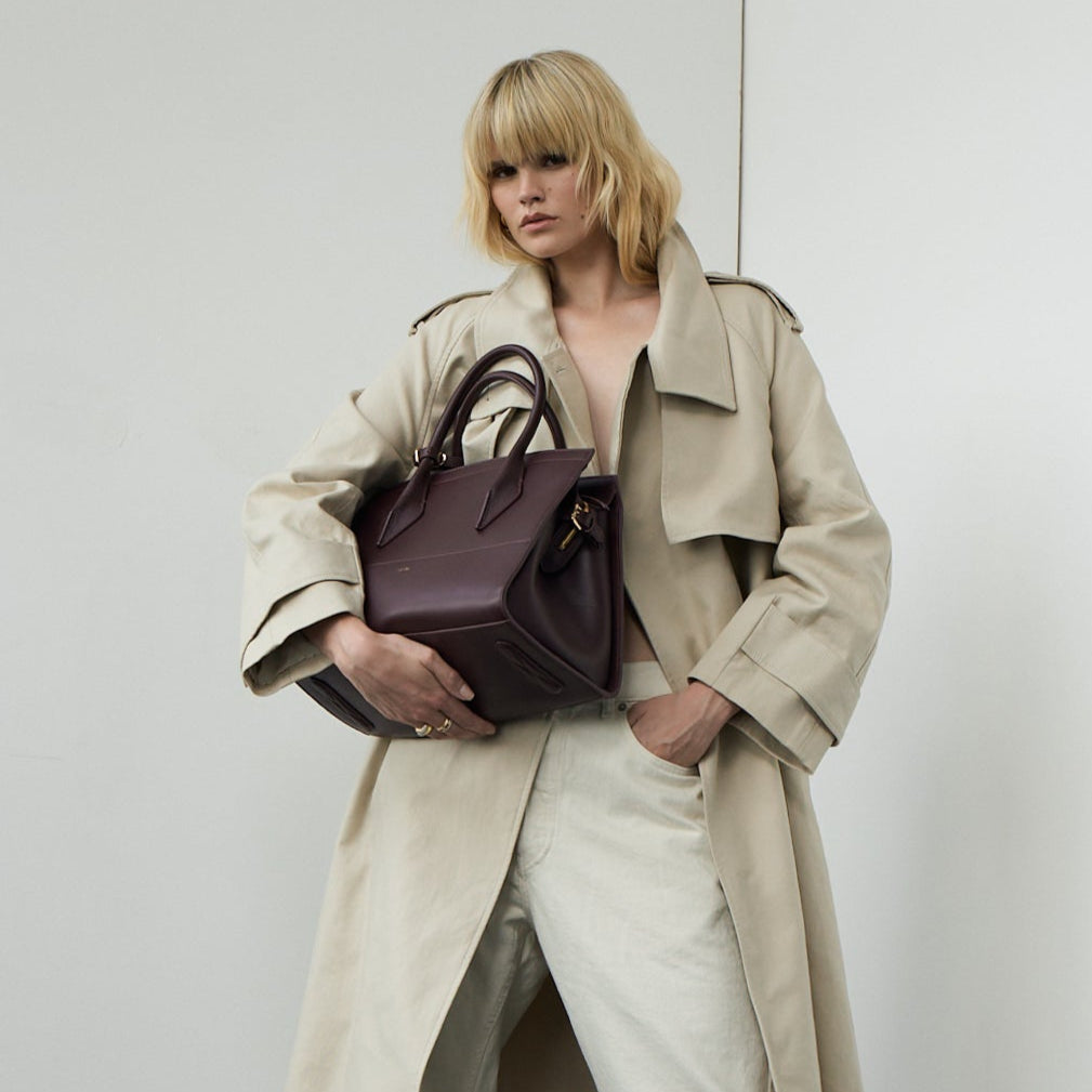 PALTO City Bag – Large Burgundy