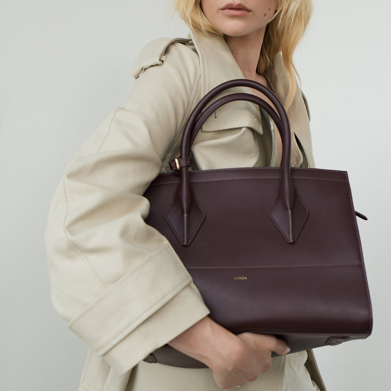 PALTO City Bag – Large Burgundy