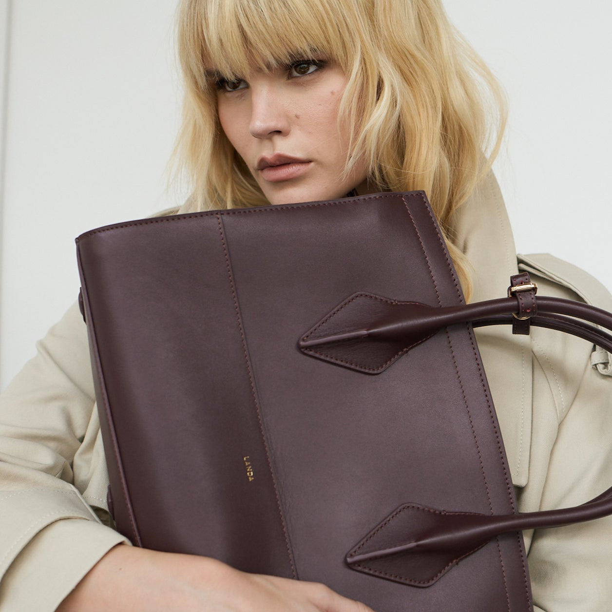 PALTO City Bag – Large Burgundy