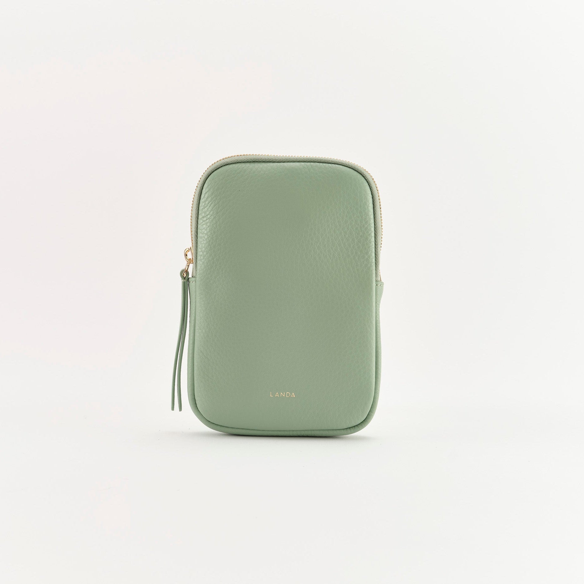 CASSIA PHONE BAG JADE GREEN