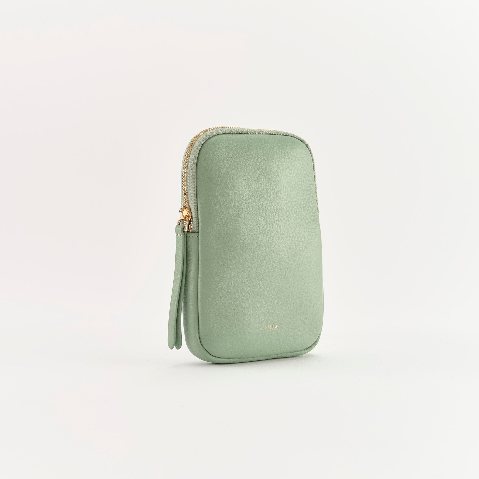 CASSIA PHONE BAG JADE GREEN