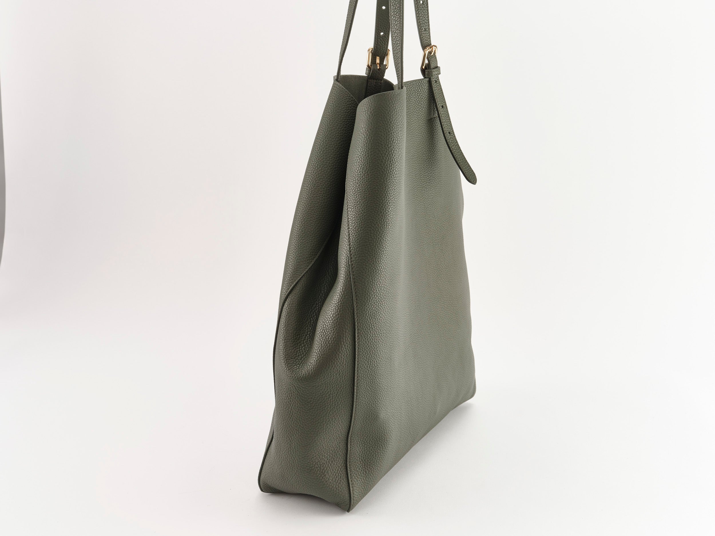 PANAMA Oversized Shopper Dark Green