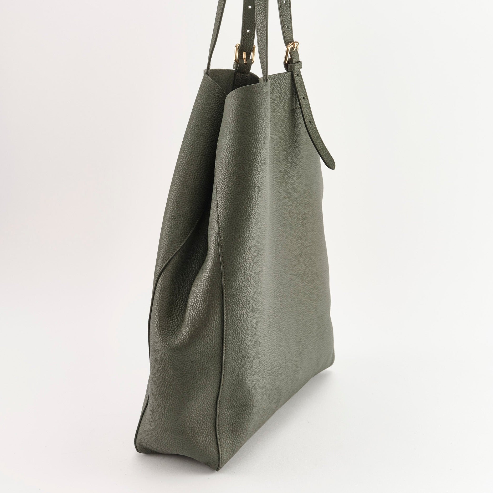 PANAMA Oversized Shopper Dark Green