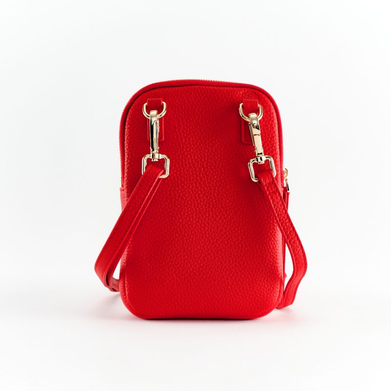CASSIA PHONE BAG RED - LANDA