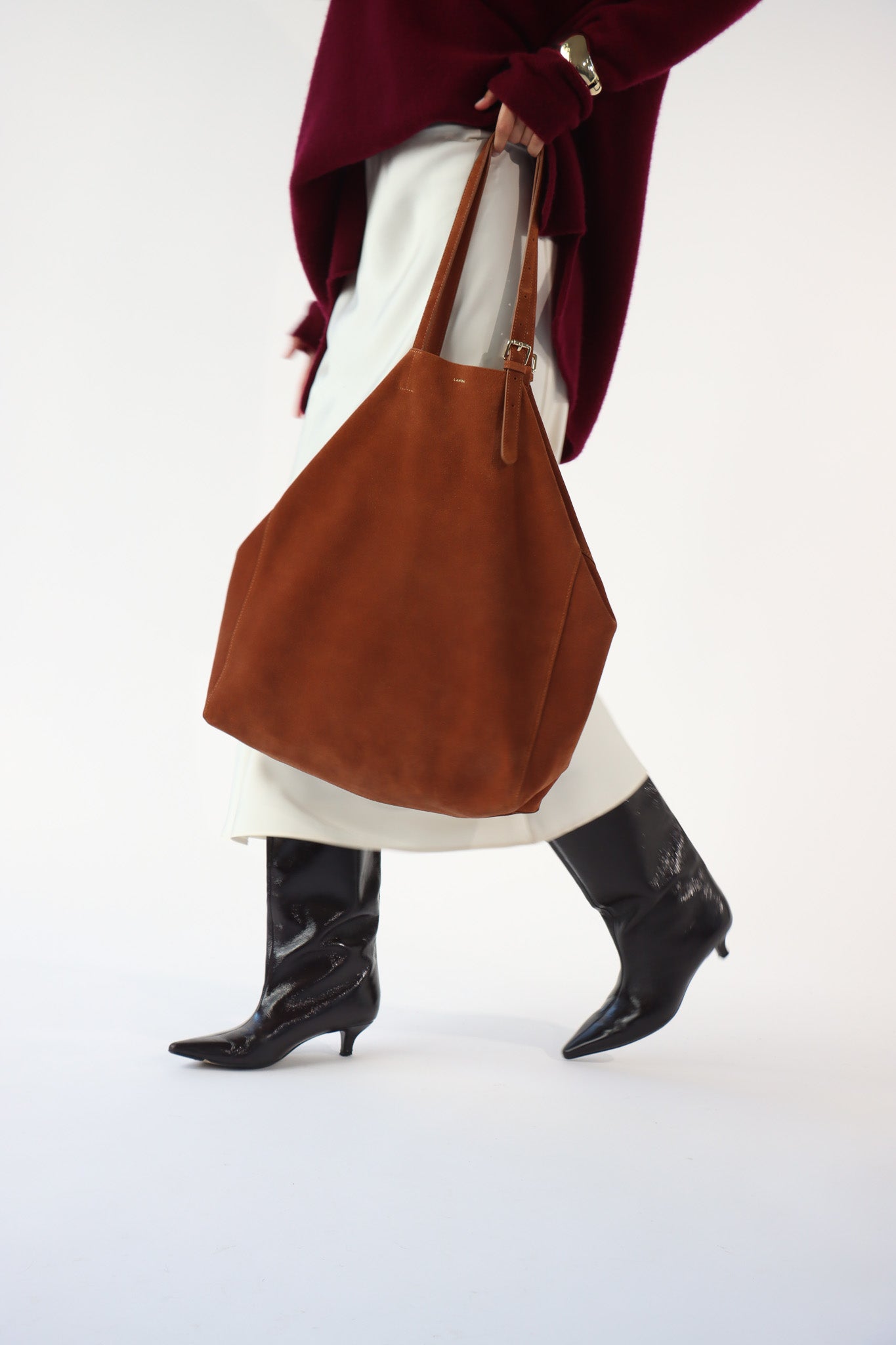 PANAMA OVERSIZED SHOPPER SUEDE