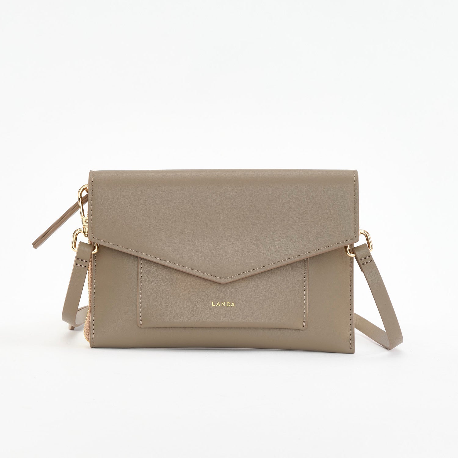 ALISO Structured Phone Bag Taupe