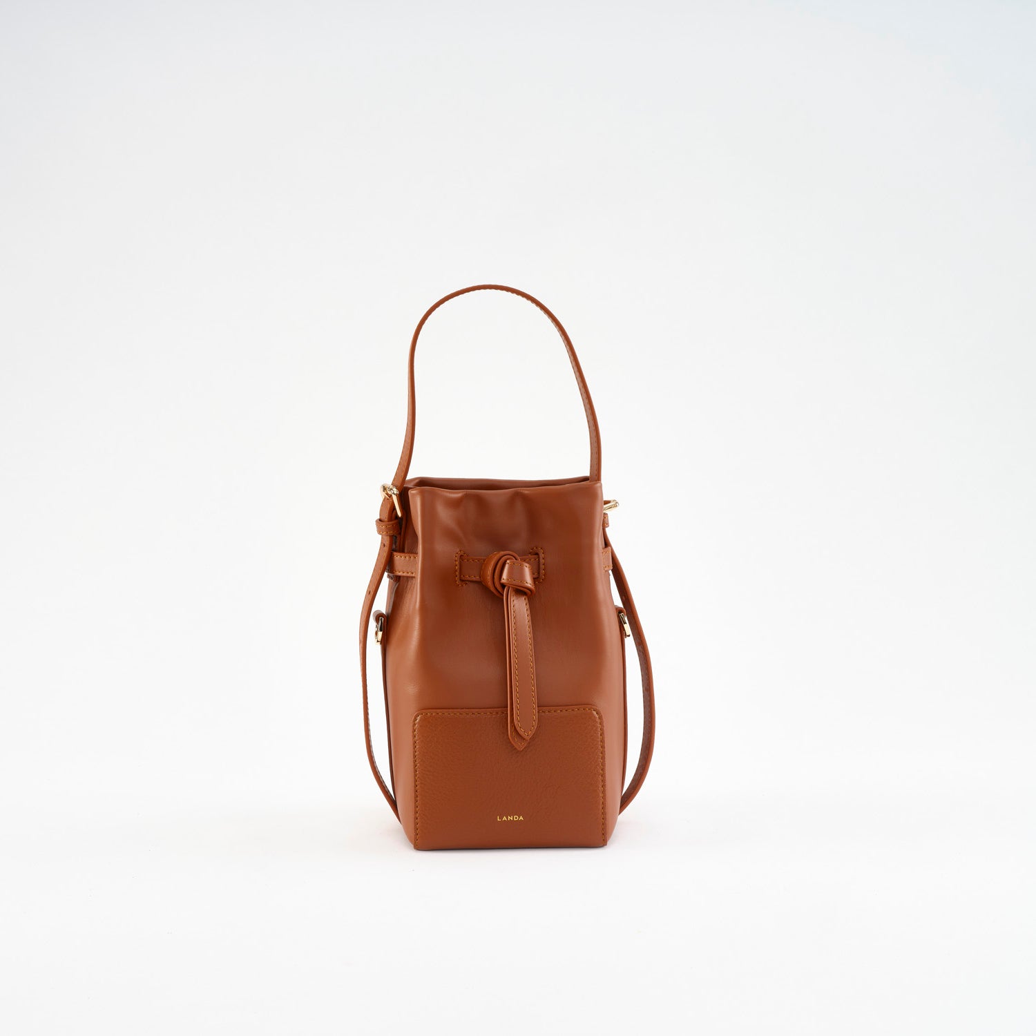 BAOBAB Bucket Bag Tan - LANDA 