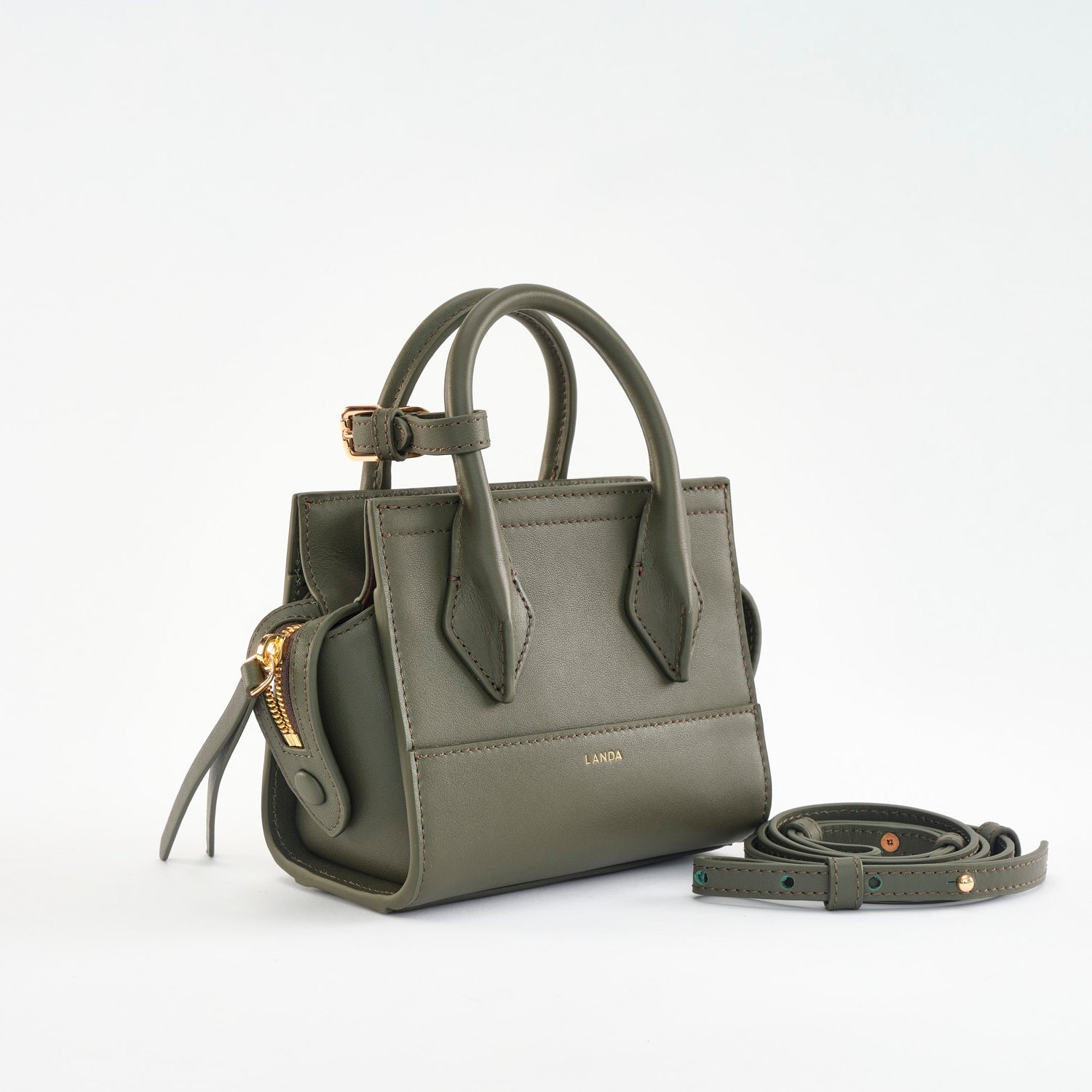 PALTO City Bag – Mini Dark Green - LANDA 