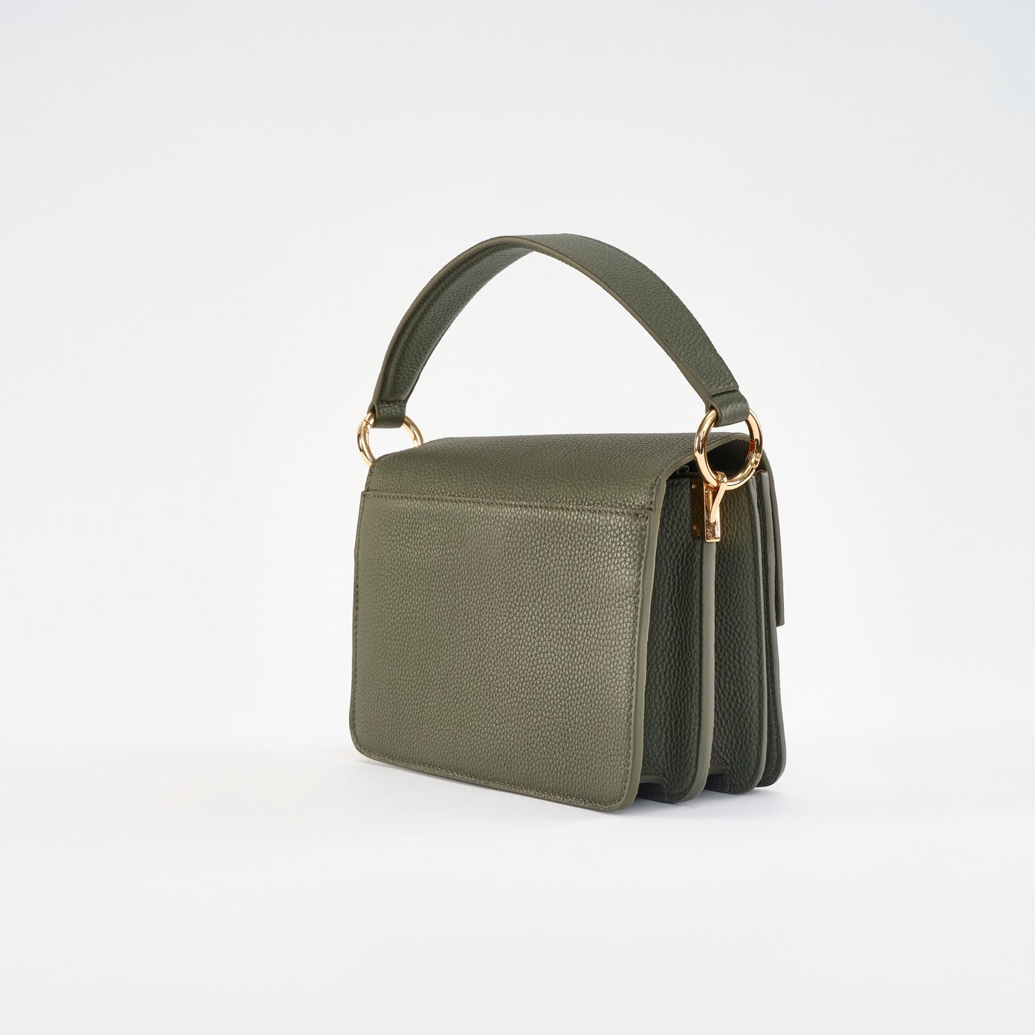 TECA BAG 2 Straps DARK GREEN - LANDA 