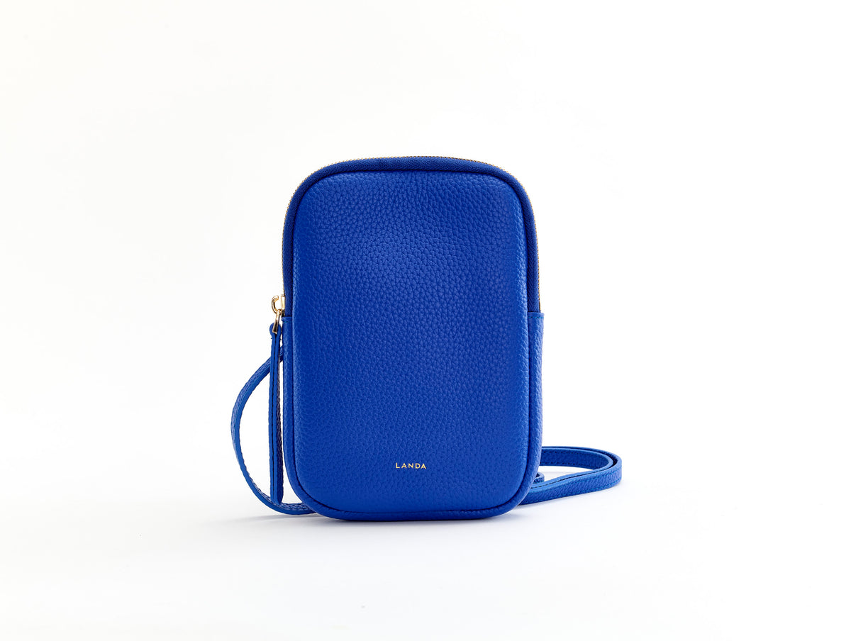 CASSIA PHONE BAG COBALT BLUE