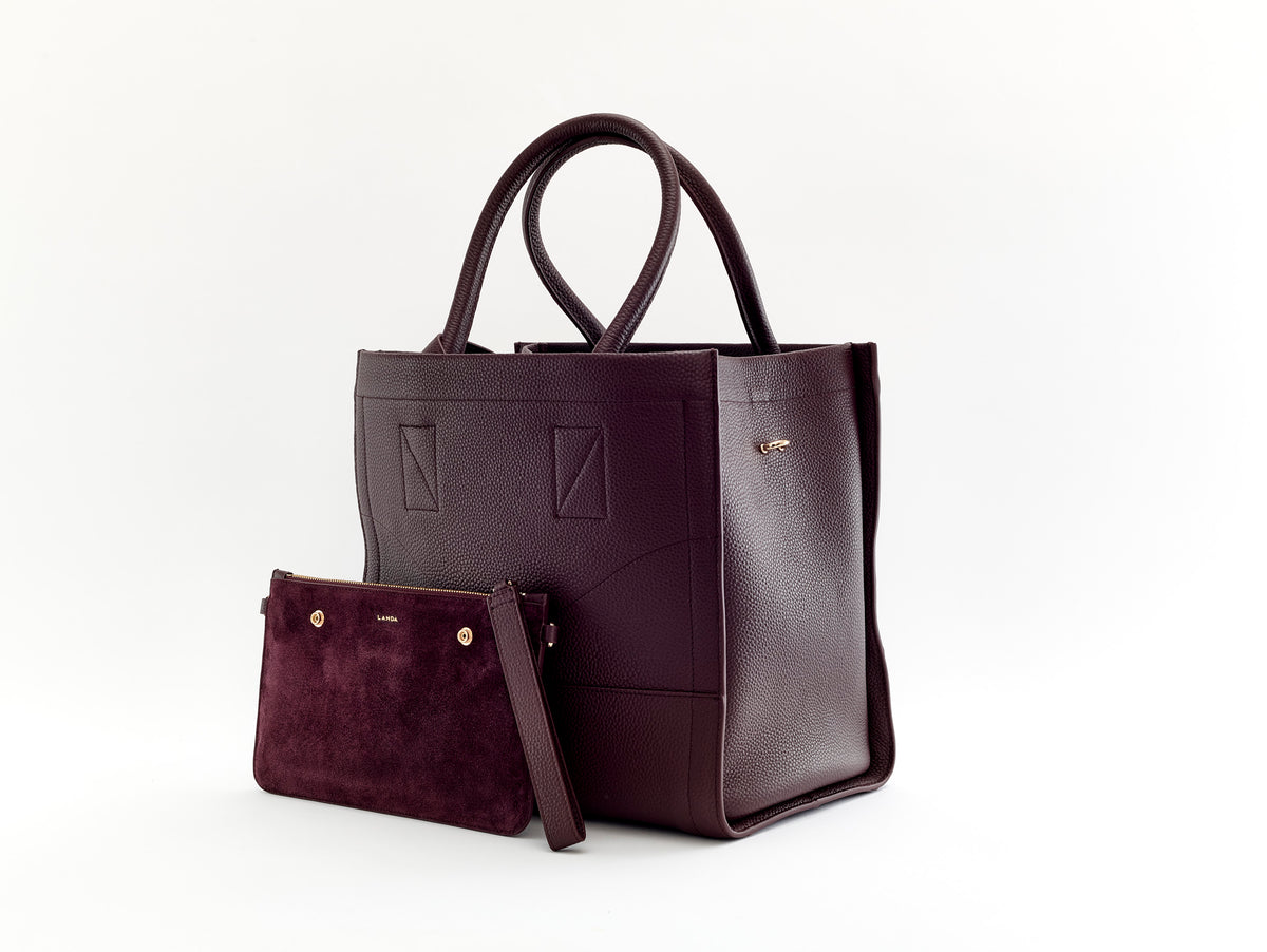 CASTANA DAY BAG BURGUNDY