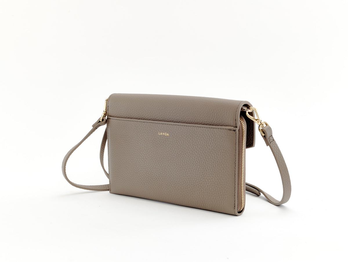 ALISO Structured Phone Bag Taupe