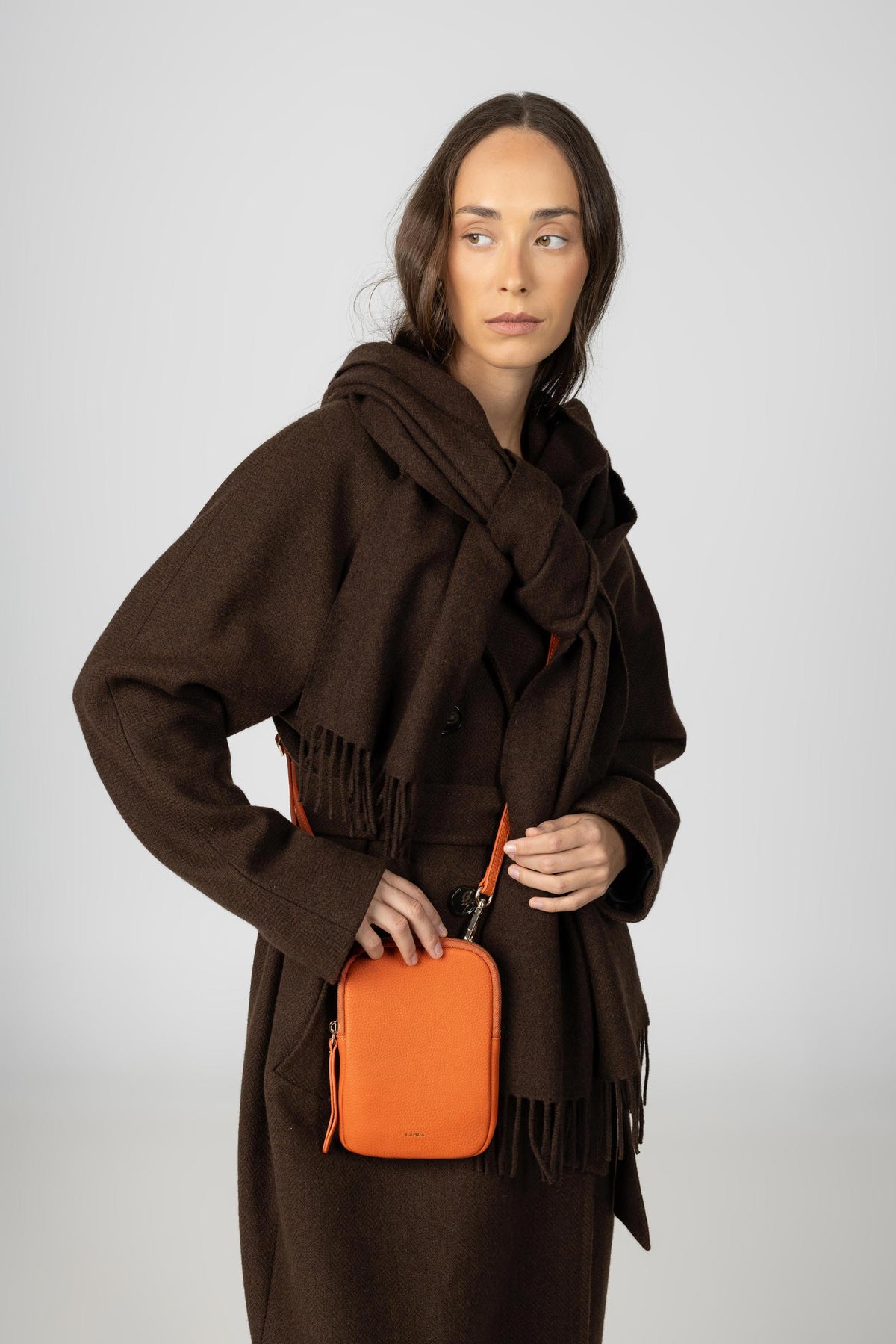 CASSIA PHONE BAG ORANGE