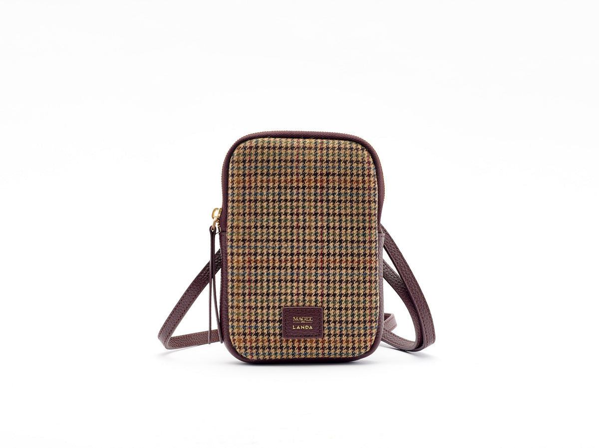 CASSIA Phone Bag Burgundy | MAGEE 1866 x LANDA