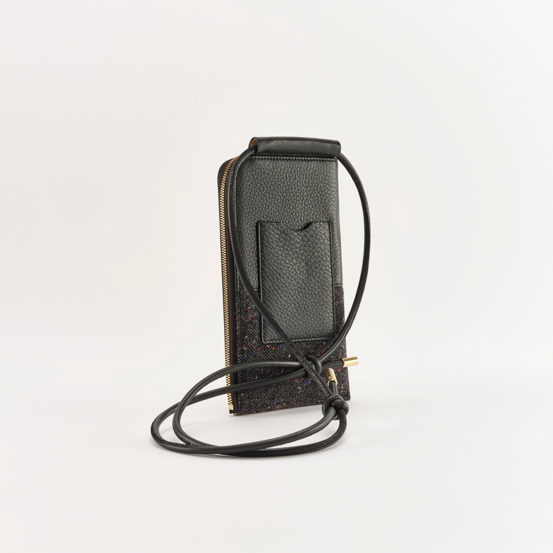 MOYE Leather & Tweed Phone Bag Dark Green – LANDA x Magee 1866 1