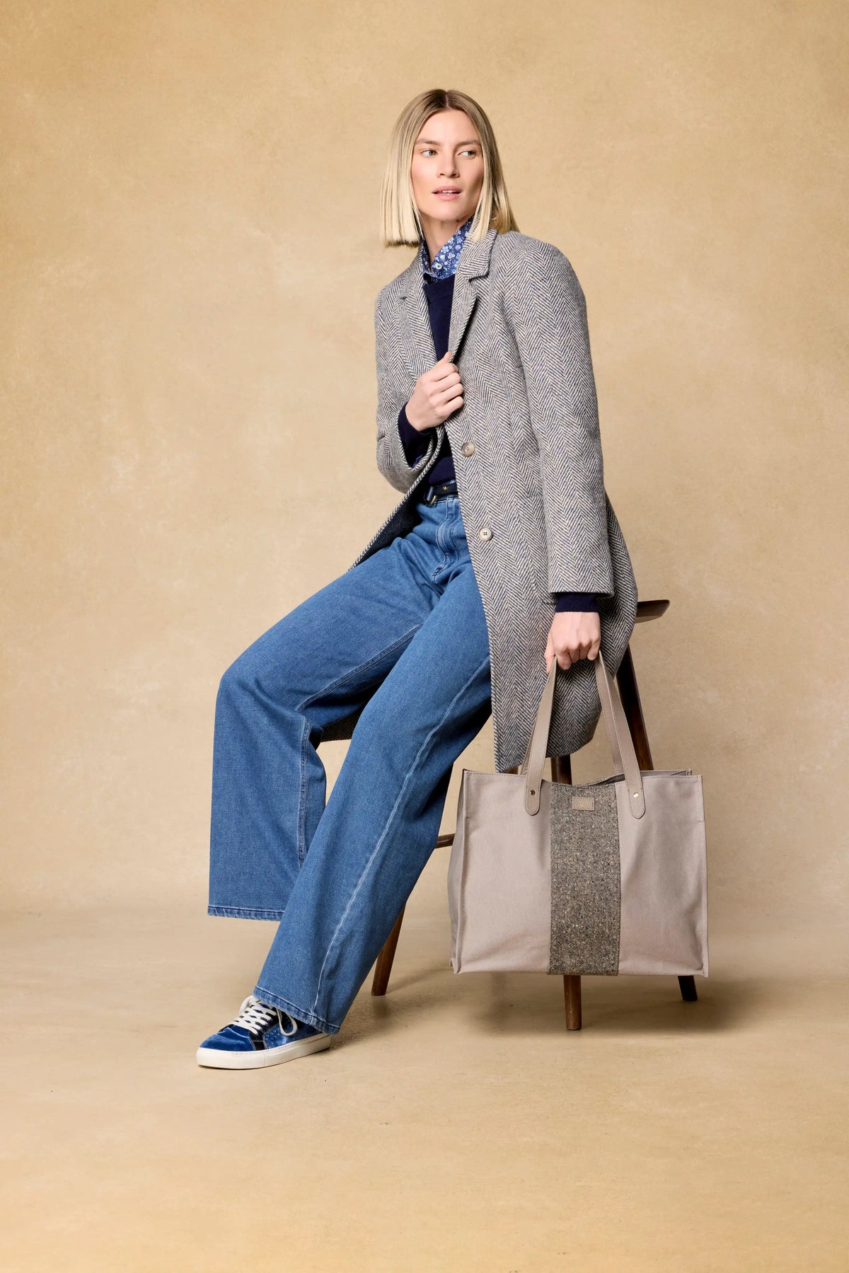 OMBU Shopper in Taupe | MAGEE 1866 x LANDA