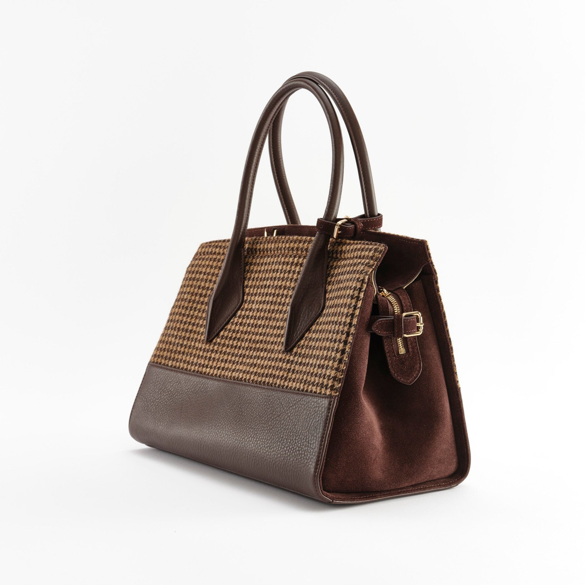 PALTO Leather & Tweed Bag – LANDA x Magee 1866 2
