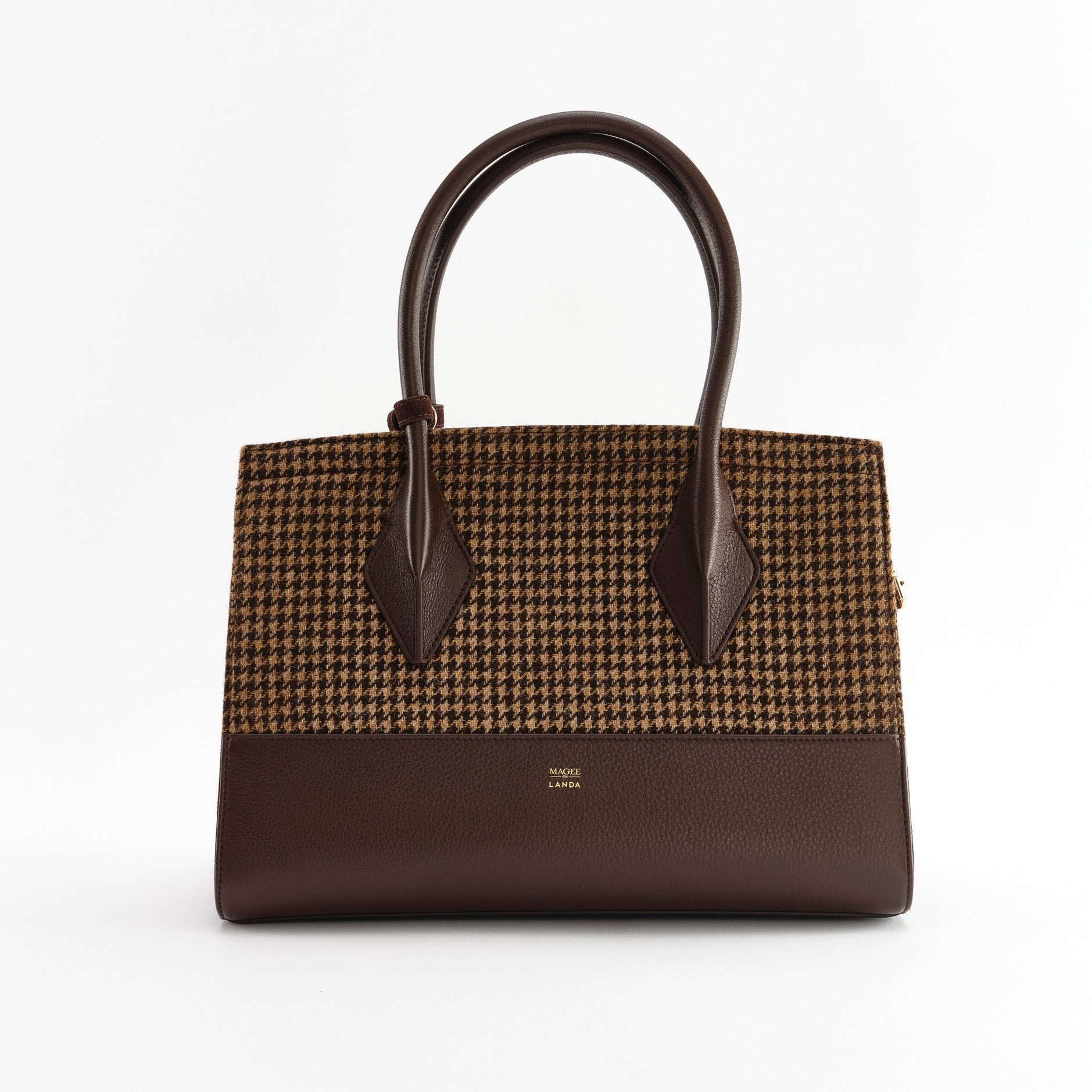 PALTO Leather & Tweed Bag – LANDA x Magee 1866 3