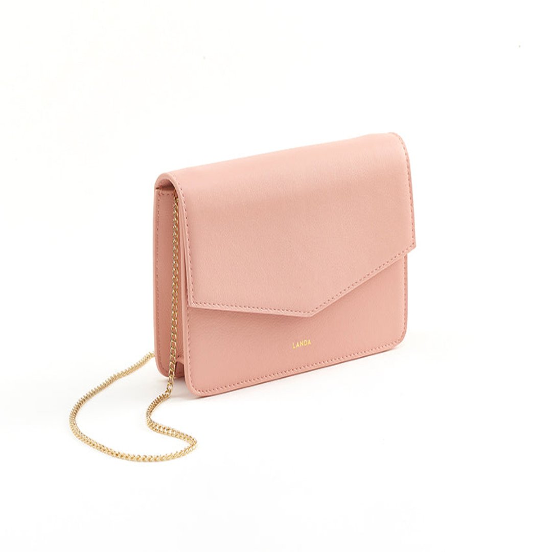 TILIA CLUTCH OR CROSSBODY PINK