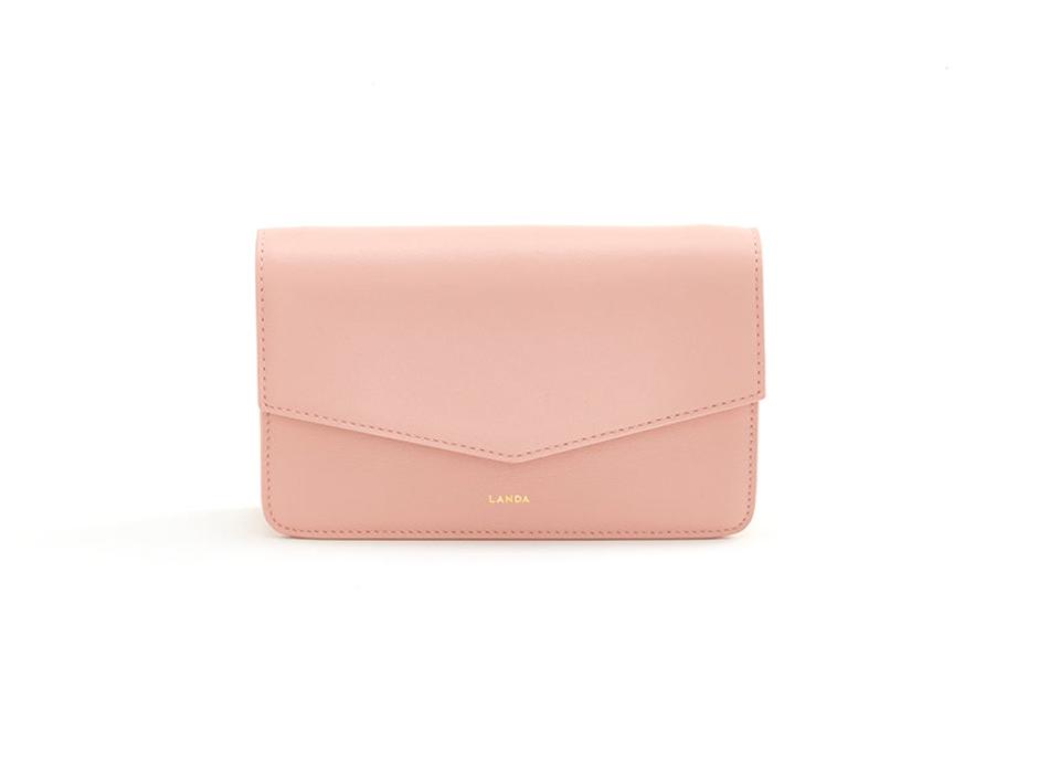 TILIA CLUTCH OR CROSSBODY PINK